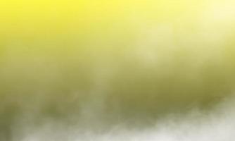 lemon yellow fog or smoke color isolated background for effect. photo