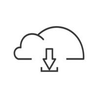 Cloud sync icon.refresh,data vector illustration