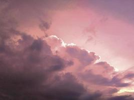 Sky and clouds. Background of pastel pattern texture. Artificial image for background work. photo