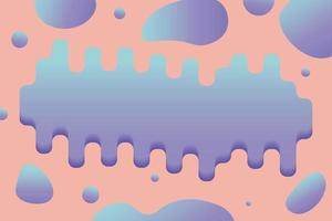 Abstract background 3D fluid gradient,Colorful and modern in summer season concepts ,vector illustation flow shapes. Liquid wave vector