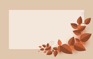 Autumn background with leaves golden yellow with square frames, and free space ,fall concept,For wallpaper, postcards, greeting cards, website pages, banners, online sales. Vector illustration