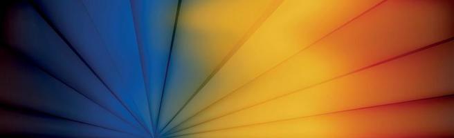 Panoramic abstract web background colorful gradient - Vector