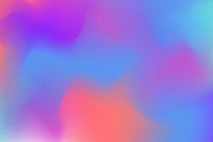 Abstract iridescent liquid gradient background vector