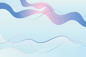 fondo vectorial abstracto, elegantes líneas onduladas para folleto, afiche, volante, invitación y presentación. ilustración de onda degradado azul marino