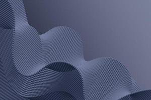 Volume particle wave background. Abstract dynamic wallpaper for cards, banners and presentations vector