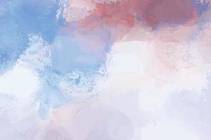 Hand painted watercolor background design. Abstract pastel stains decoration texture concept vector