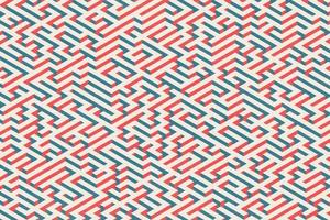 Retro endless maze background. Abstract noisy isometric labyrinth illustration in the retro style vector