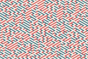 Retro endless maze background. Abstract noisy isometric labyrinth illustration in the retro style vector