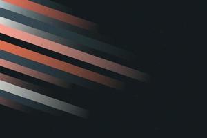 Abstract diagonal gradient lines background. Vintage stripes in abstract retro style with a noise overlay texture vector