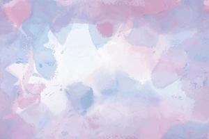 Purple handmade watercolor frame background design vector