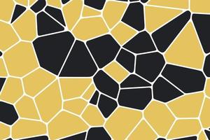 Abstract brown geometric Voronoi diagram background. Modern simple flat design. Polygonal mosaic pattern illustration vector