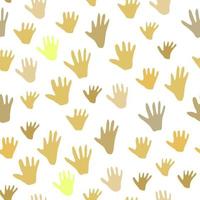 seamless pattern of the abstract hands, arms vector