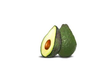 avocado fruit isolated photo