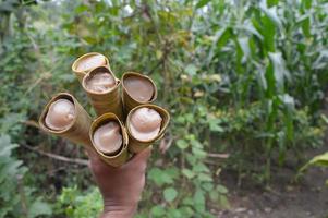 jumbrek traditional typical food from lamongan Indonesia photo