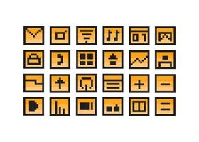 vector icon set,simple icon modern icon