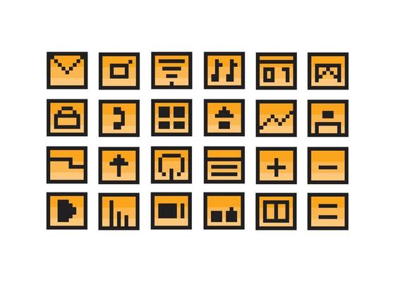 vector icon set,simple icon modern icon