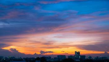 Sky background with the cloud. Nature abstract photo