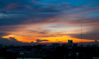 Sky background with the cloud. Nature abstract photo