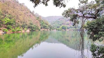 Sat Tal - seven lakes - is an interconnected group of seven freshwater lakes situated in the Lower Himalayan Range near Bhimtal. photo
