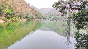 Sat Tal - seven lakes - is an interconnected group of seven freshwater lakes situated in the Lower Himalayan Range near Bhimtal. photo