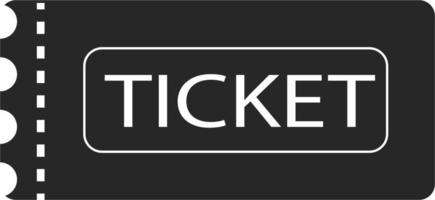 ticket icon on white background. ticket sign. flat style. vector