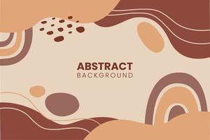 Boho Abstract Background vector