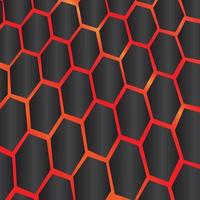 geometric background with hexagons vector