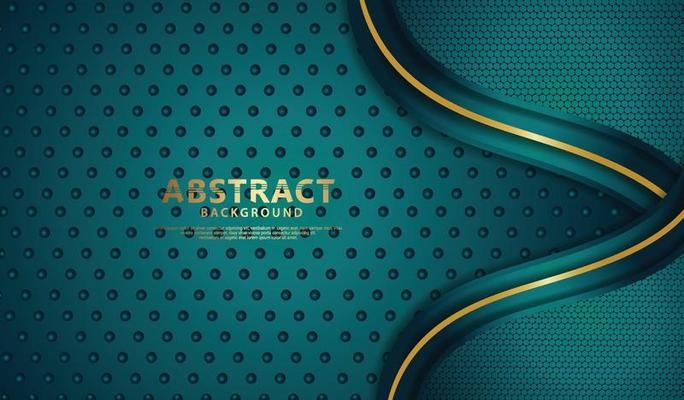 Luxury dark red and blue overlap layers background