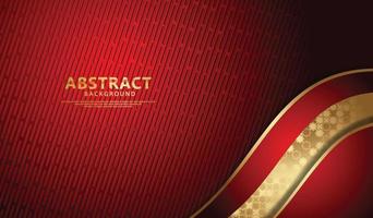 Background with bright red color flow lines effect on textured dark background vector