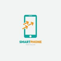 Iconic Phone logo design concept vector