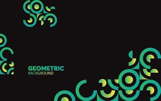 Vector of abstract geometric pattern and background