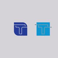 T letter, T logo vector font alphabet design and icon T