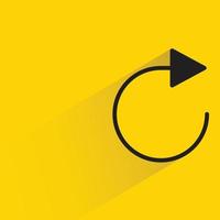 reload arrow icon vector illustration