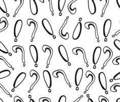background design, template, seamles pattern exclamation mark and question mark vector