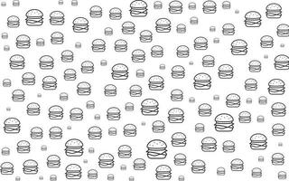 Burgur texture Design vector