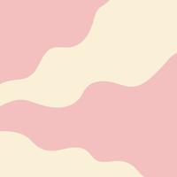 Abstract background of waves in pastel colors vector