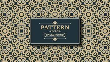 flat ornament line pattern design vector