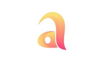 Letter A Logo Template Illustration Design vector