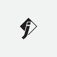 Letter J logo icon design template elements vector