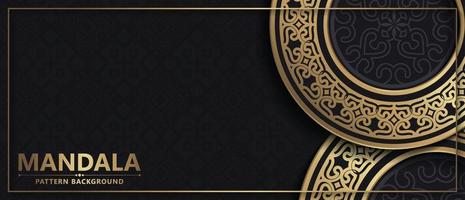 Luxury ornamental mandala background with arabic islamic east pattern style premium vector