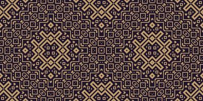 flat ornament line pattern design vector