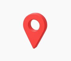 3d Realistic Location map pin gps pointer markers vector illustration.