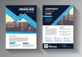 design flyer brochure template vector