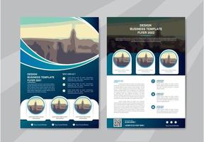 design flyer brochure template vector