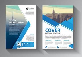 design flyer brochure template vector