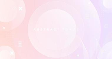 soft color background with circle effect vector