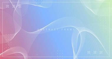 modern background abstract frame, colorful, gradient mix 3 colors, business, etc, eps 10 vector