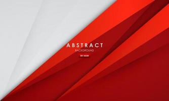 Abstract background red and white color vector