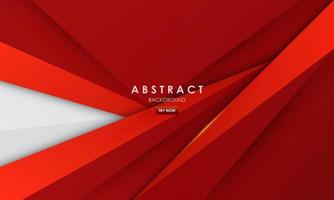 Abstract background red and white color vector