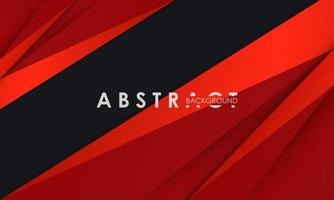 Modern abstract background black and red color vector